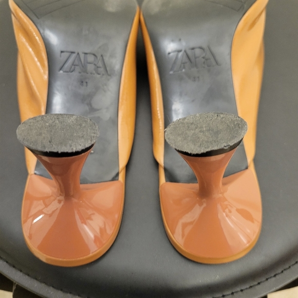 Zara Orange Mules - Picture 7 of 12